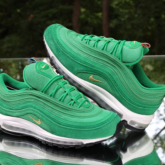 Nike Air Max 97 Olympic Rings Green Men’s Size 10 - Picture 11 of 12